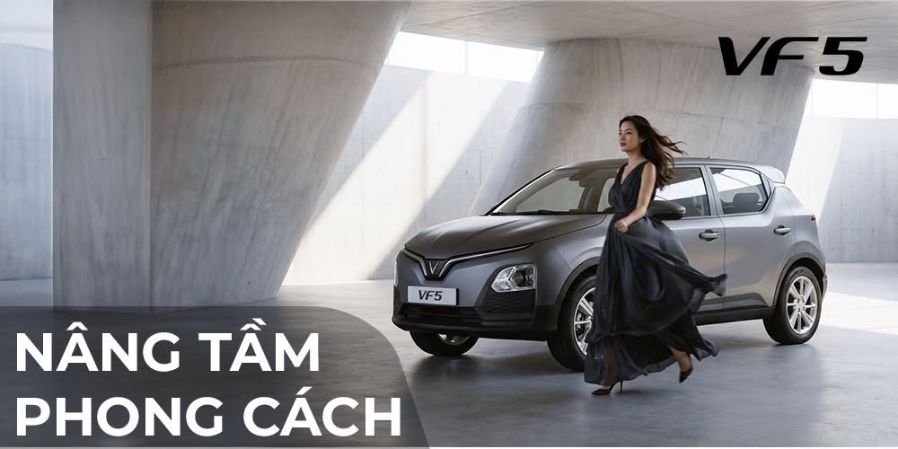 NÂNG TẦM PHONG CÁCH CÙNG VF 5