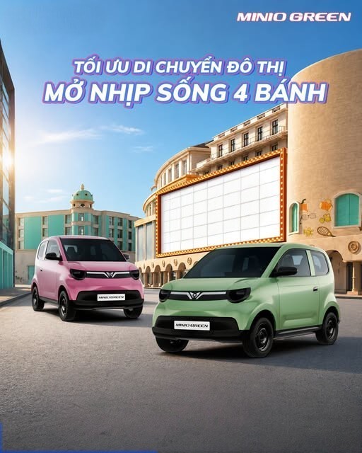 Sở hữu chiếc ô tô đầu tiên giờ đây không còn là mục tiêu quá xa vời. Với Minio Green, bạn có thể nâng cấp trải nghiệm di chuyển hằng ngày lên một tầm cao mới: an toàn hơn, tiện nghi hơn và chủ động hơn trong mọi hành trình.